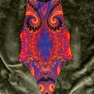 Freedom Rave Wear Radiance Sideboob bodysuit